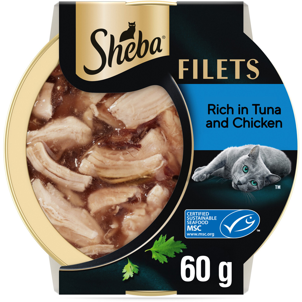 Sheba Fillets Cat Food Tuna and Chicken