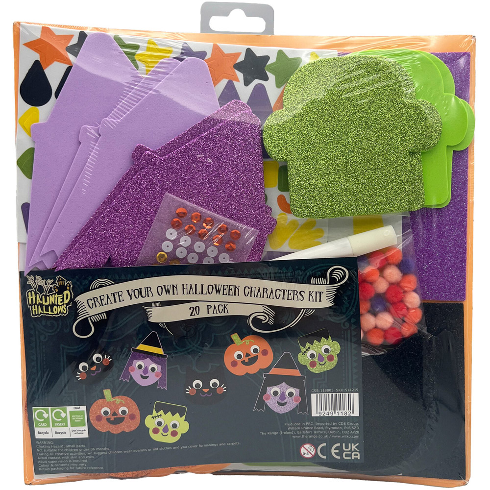 Create Your Own Halloween Characters Kit