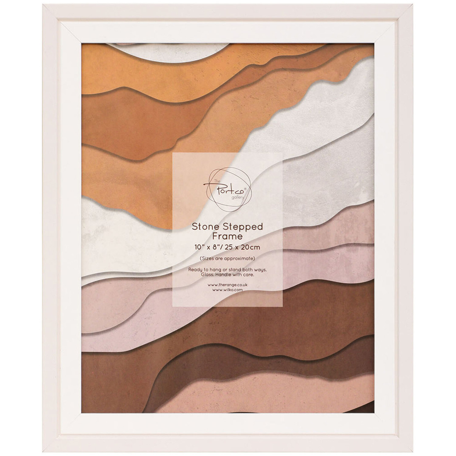 Stepped Frame Stone 10 x 8 inch