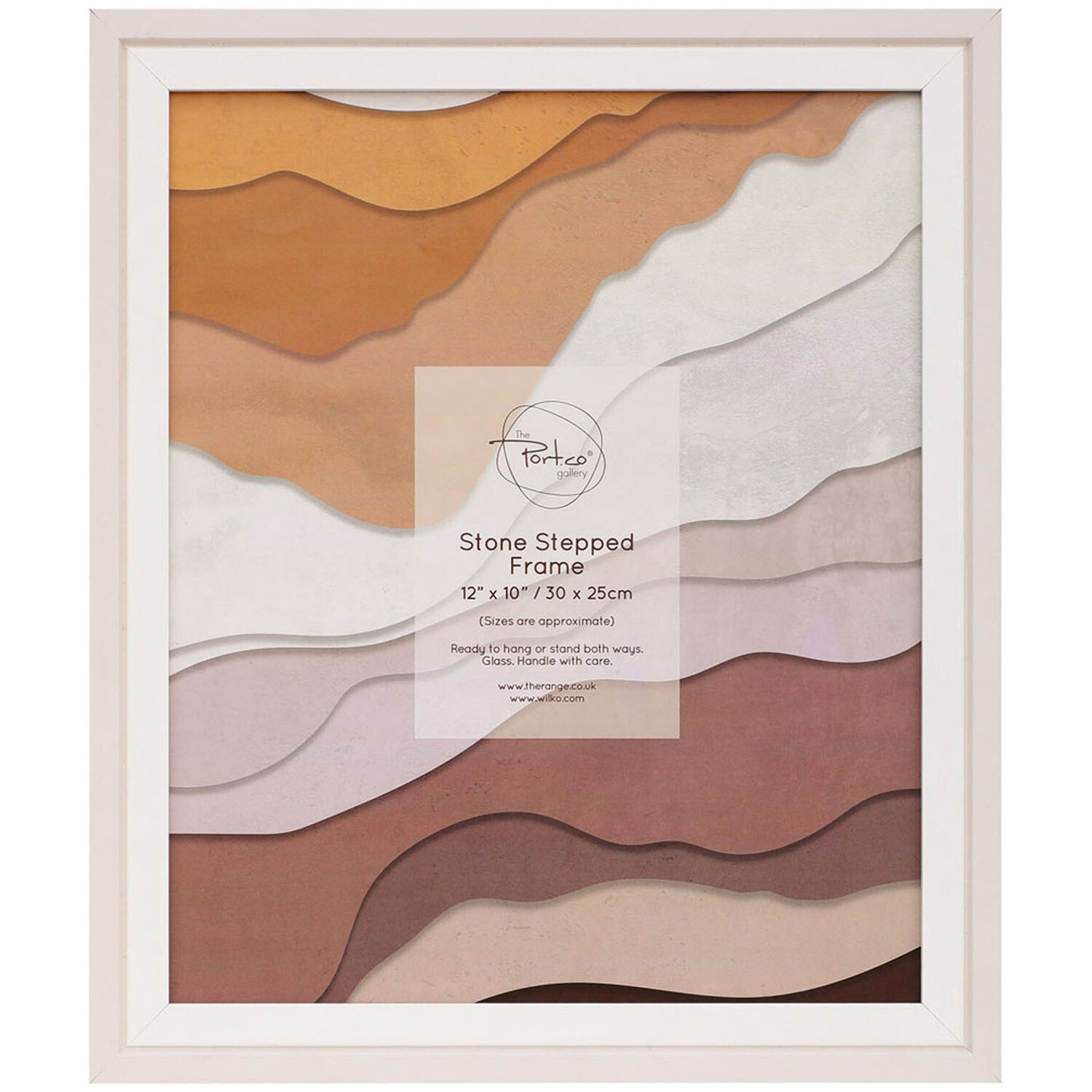 Stepped Frame Stone 12 x 10 inch