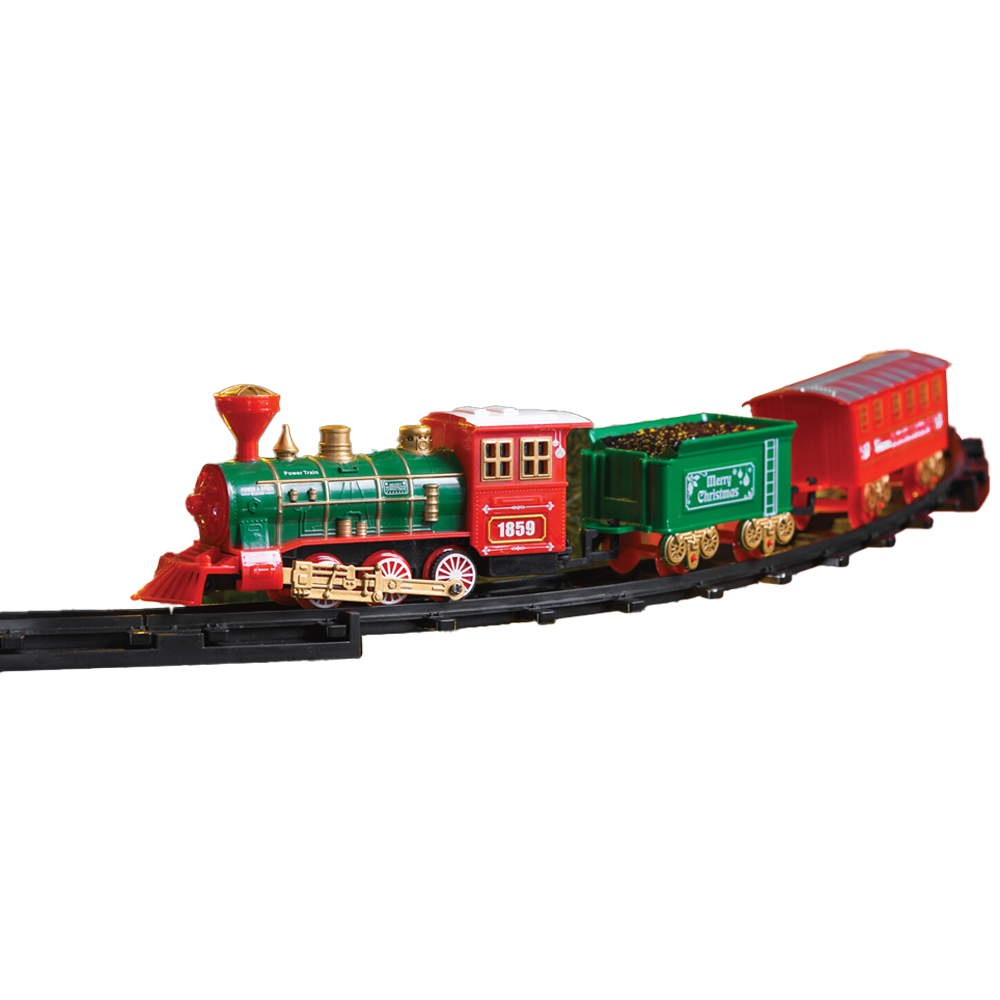 Christmas Tree Toy Train Set
