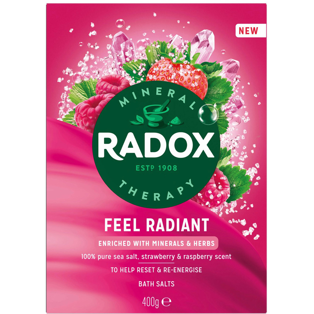 Radox Salts Muscle Soak Feel Radiant