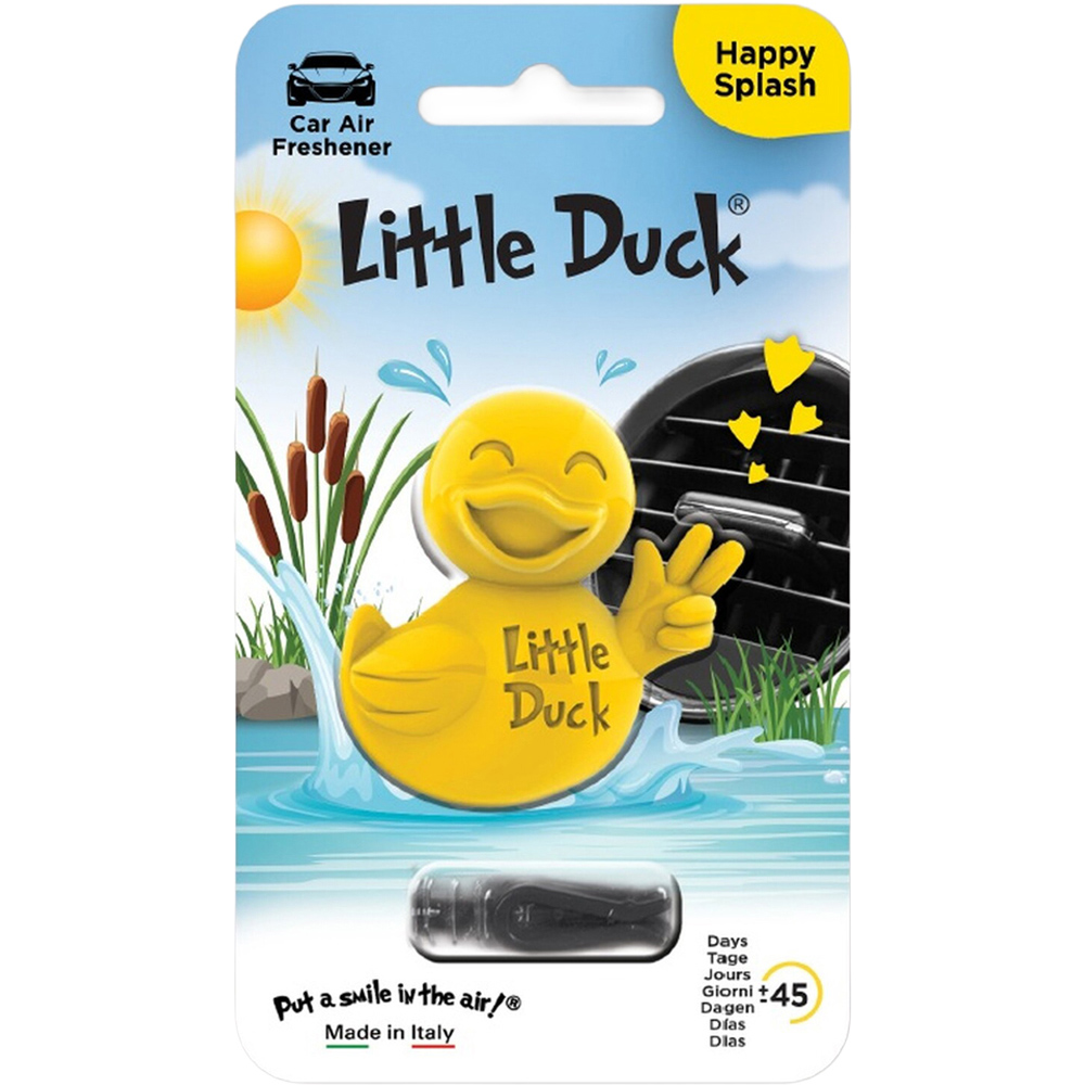 Little Duck Car Air Freshener Yellow