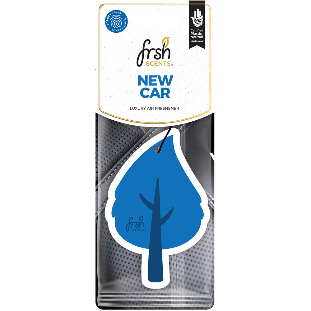 Frsh Scents Leaf Shaped Car Air Freshener New Car