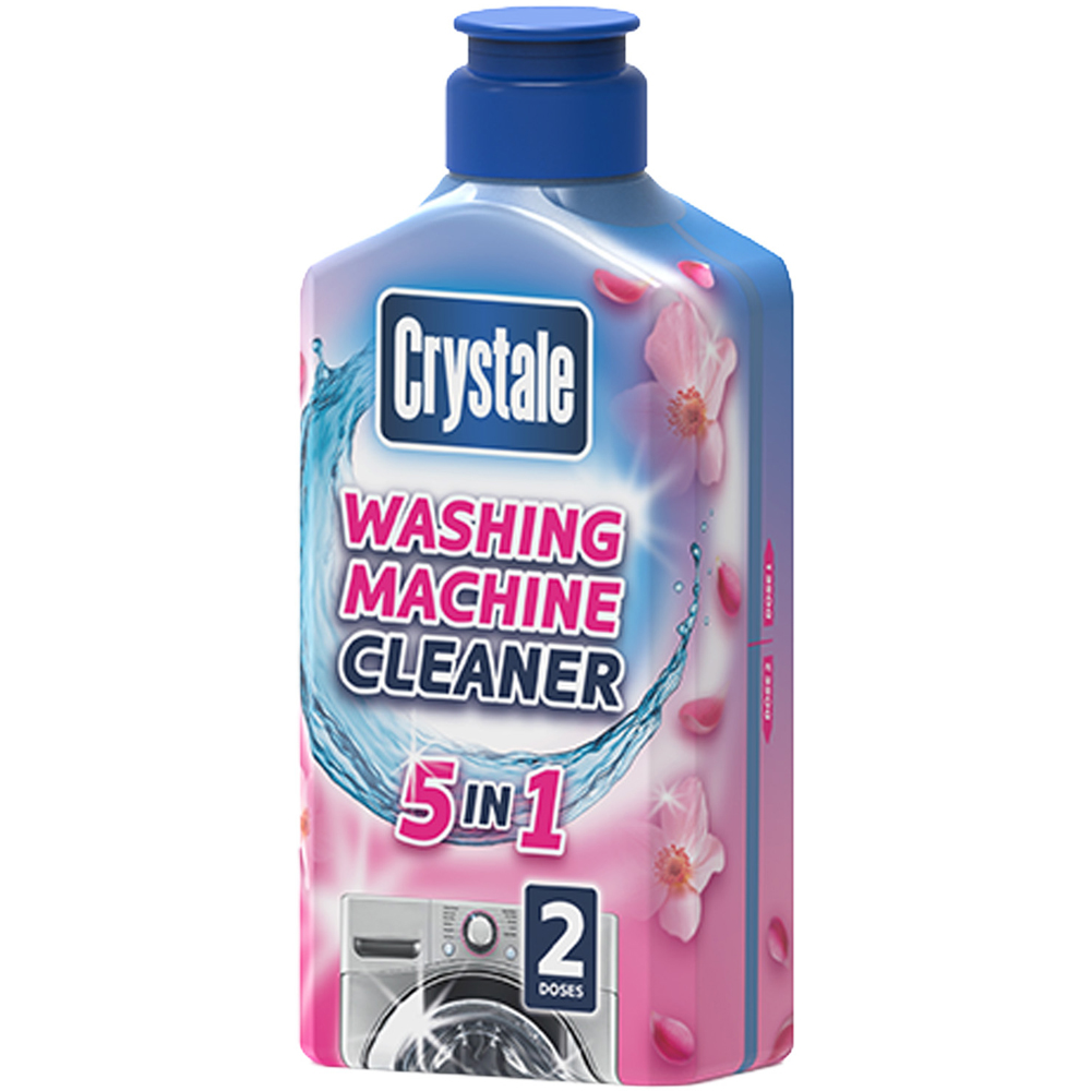 Crystale 5 in 1 Double Dose Washing Machine Cleaner