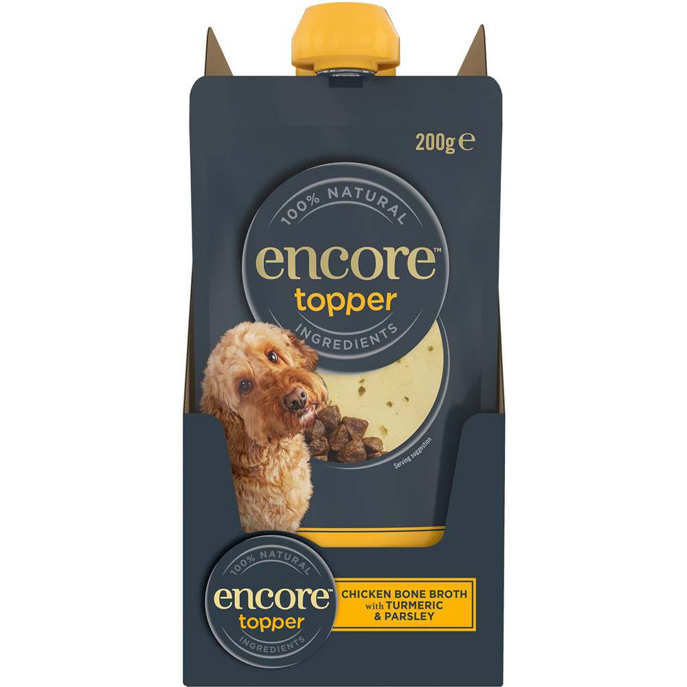 Encore Topper Bone Broth with Turmeric and Parsley Chicken