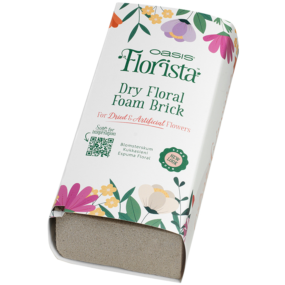 Oasis Dry Brick Floral Foam - Artificial Flower Arrangements - 1.99