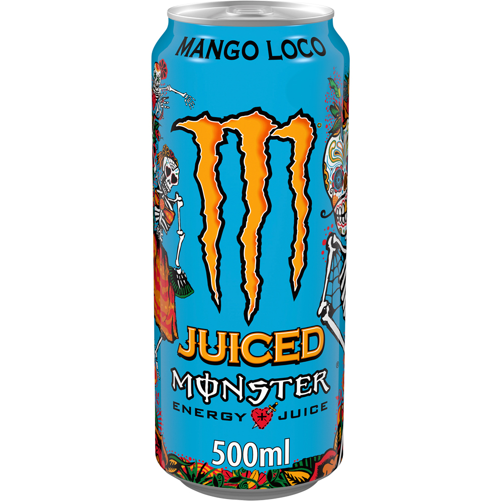 Monster Juiced Mango Loco Energy Drink 4 x 500ml