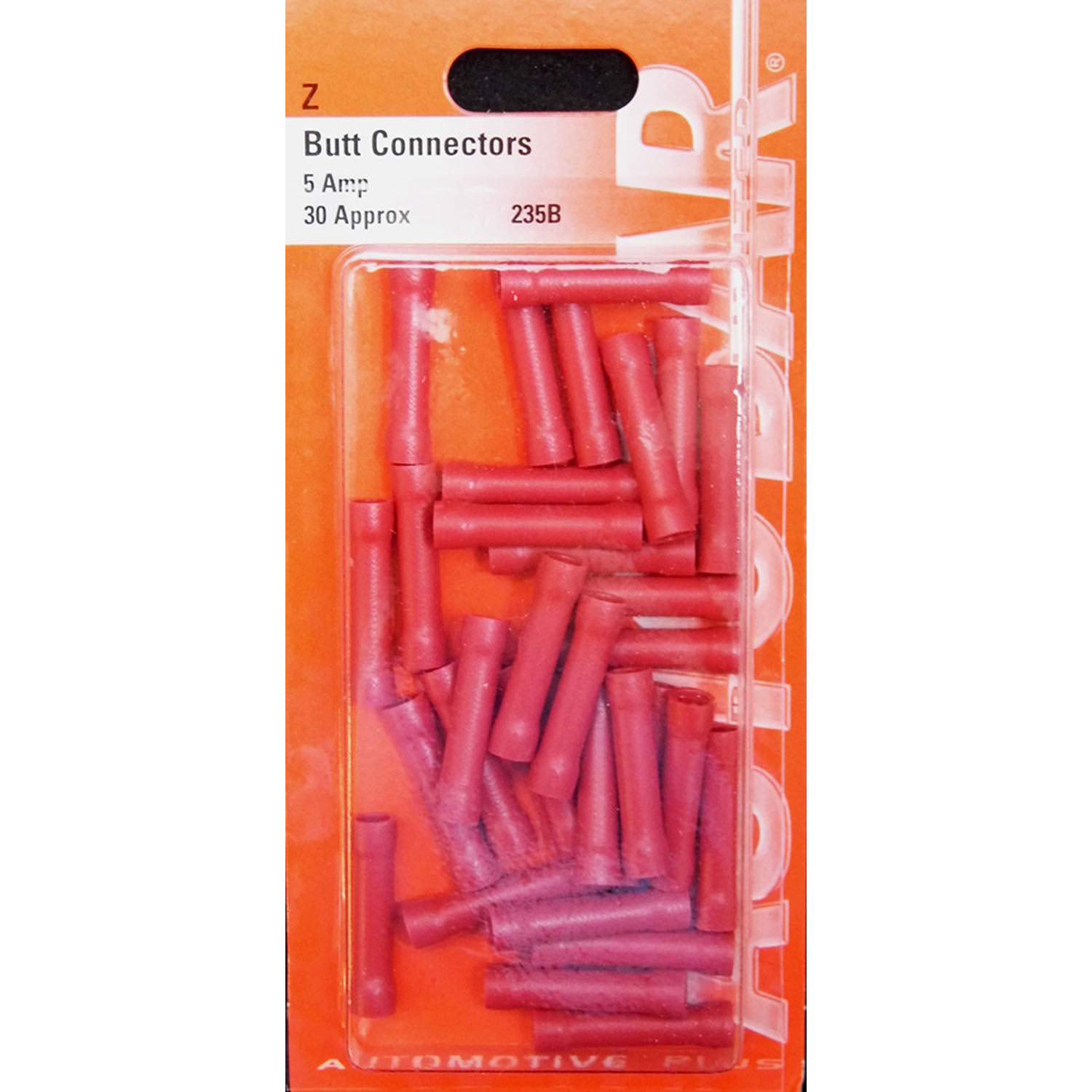 Pack of 30 5 Amp Butt Connectors