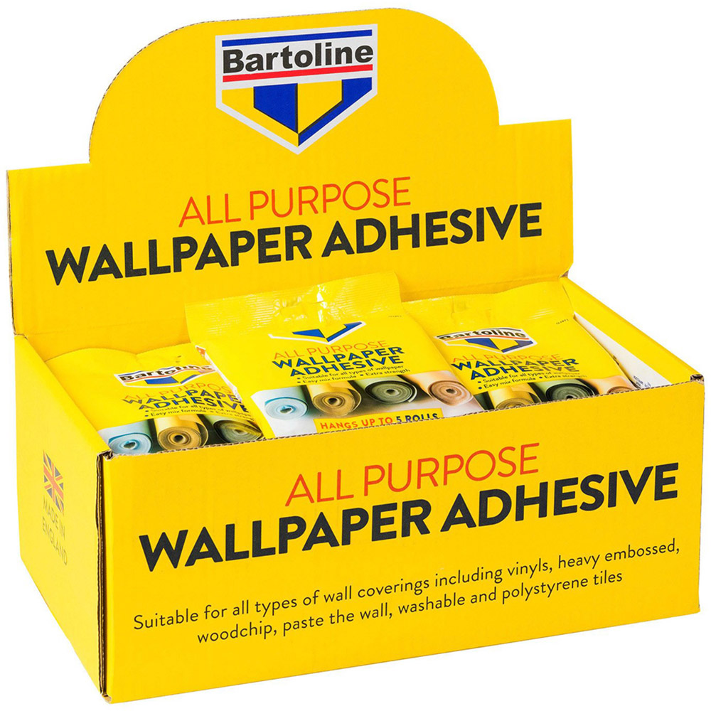 Bartoline Wallpaper Adhesive Sachet - All Purpose - 95g - 5 Pack