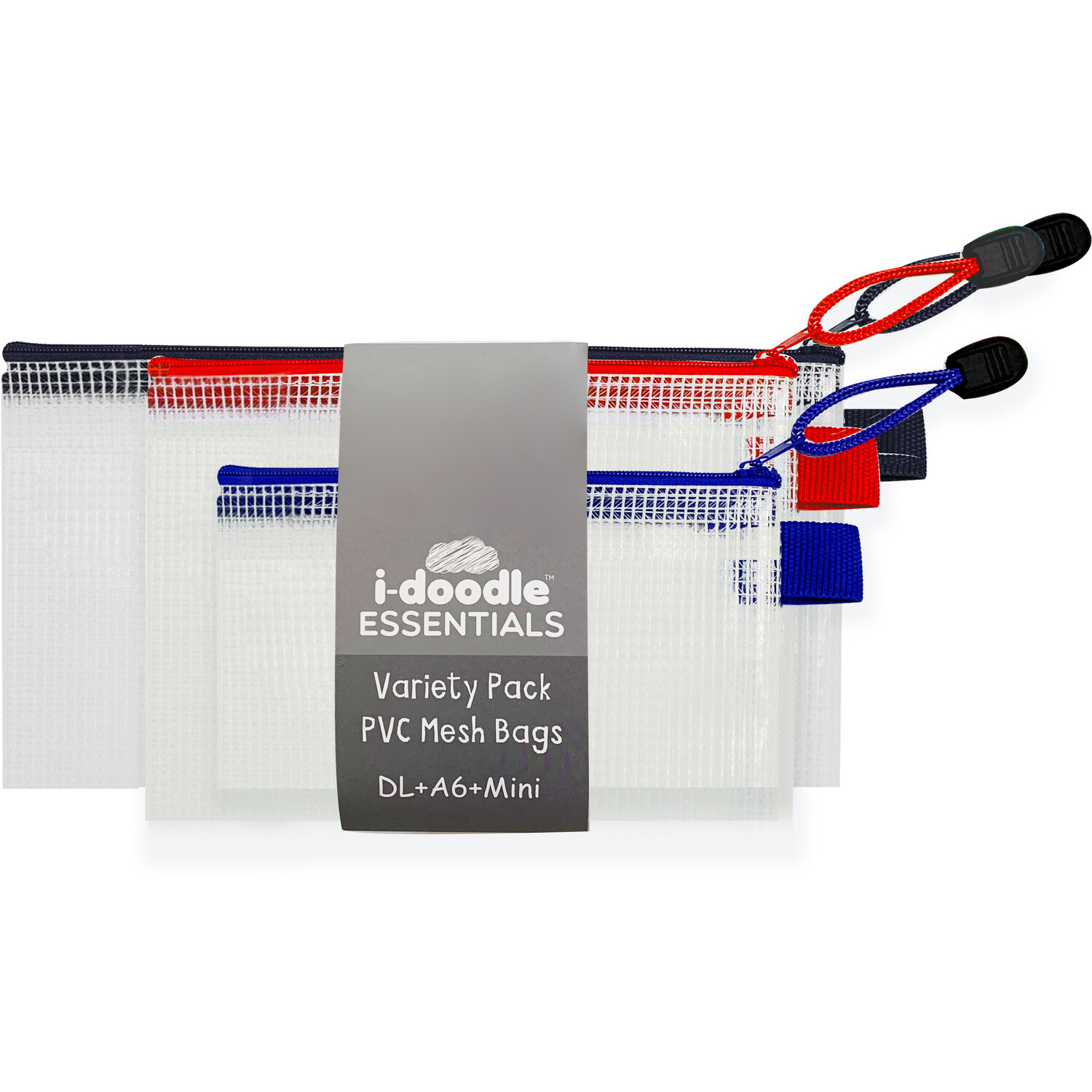 PVC Mesh Bags 3 Pack