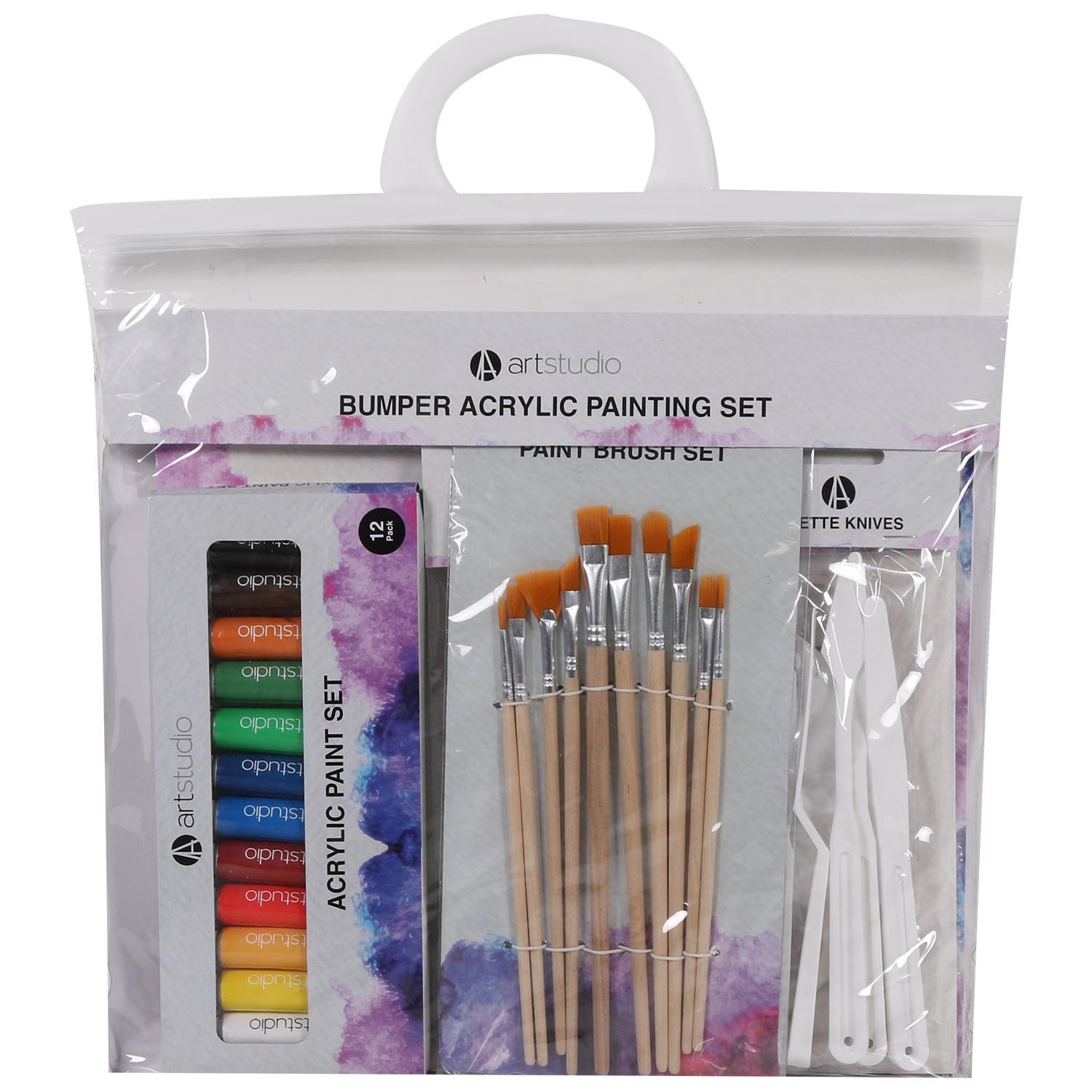 Art Studio Bumper Acrylic Painting Set