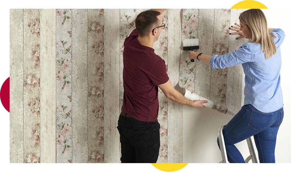 How to apply and remove wallpaper