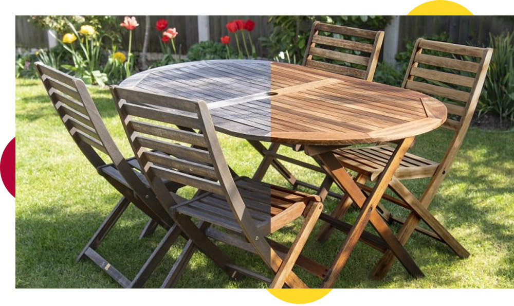 How To Spruce Up Your Garden Furniture, Wooden Garden Furniture Images